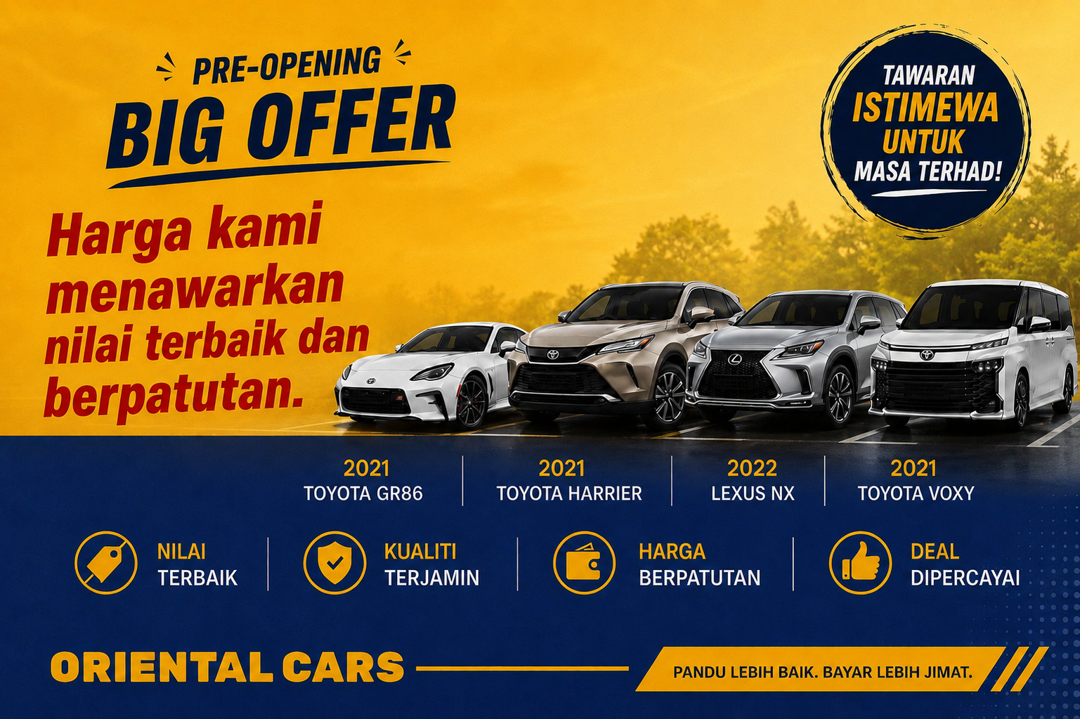 Pre-Opening Big Offer